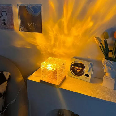 AuroraDream™ Water Ripple Projector Night Light Lamp - TechShopi